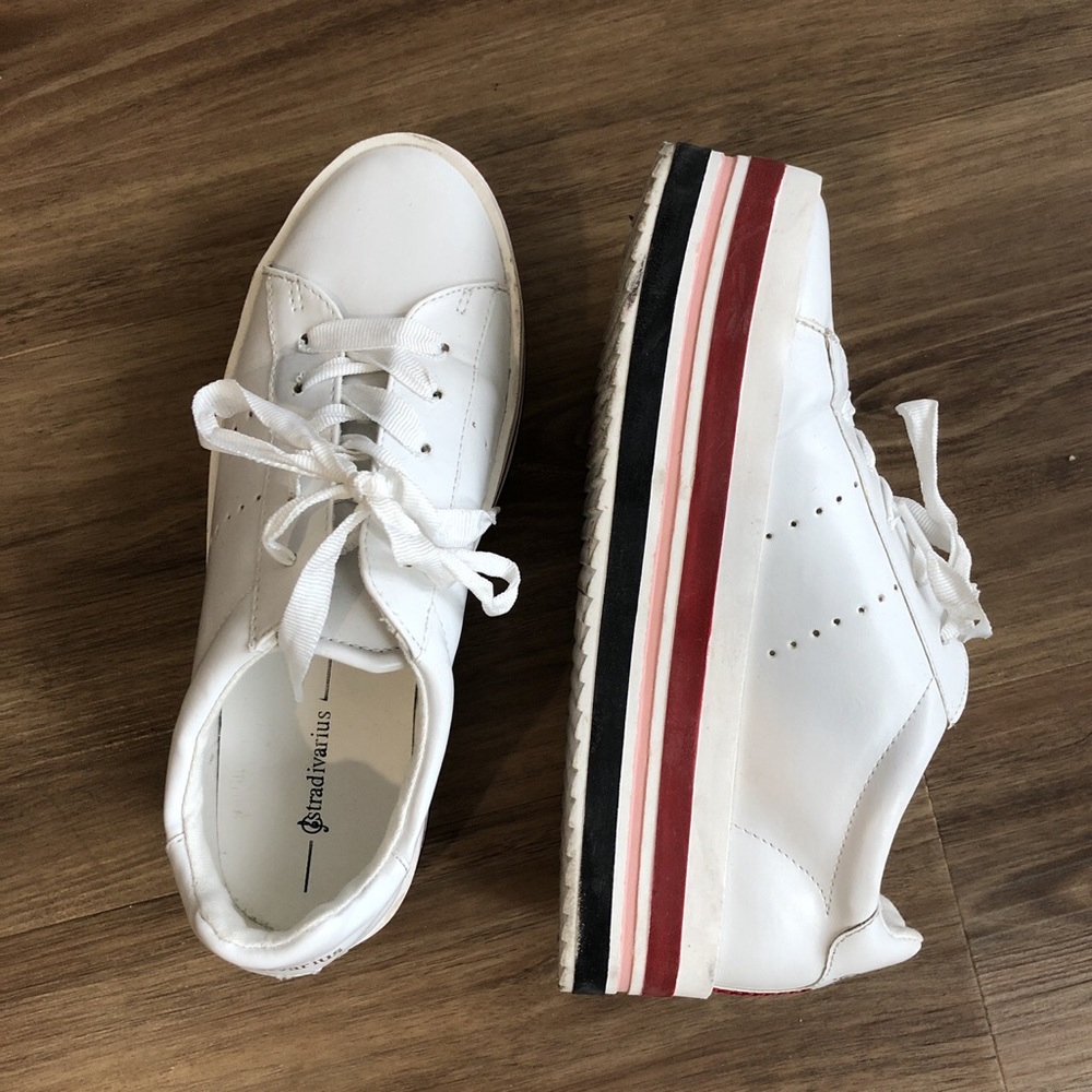 Stradivarius platform sneakers